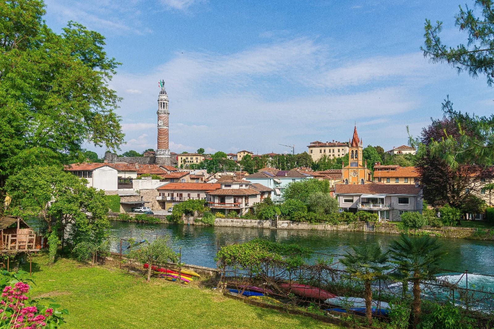 Palazzolo sull’Oglio, ai bordi del Parco Regionale dell’Oglio Nord
